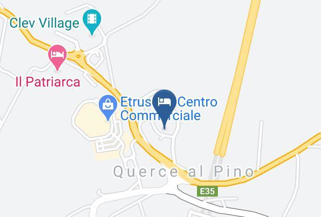 Siena - Albergo Ismaele Maps