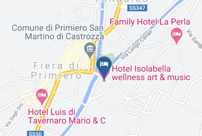 Hotel Isolabella Wellness Art & Music Map