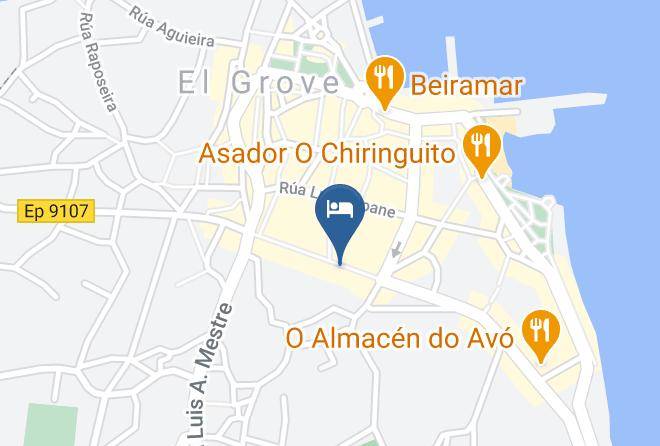 Pontevedra - Hotel Isolino Maps