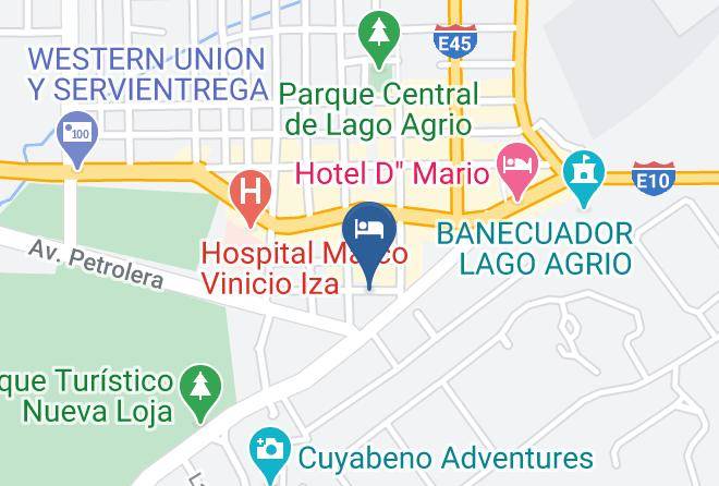 Lago Agrio - Hotel Israel Lago Agrio Maps