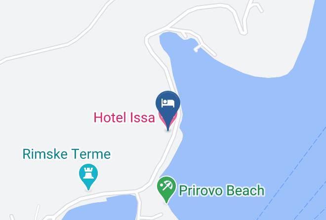 Hotel Issa Map
