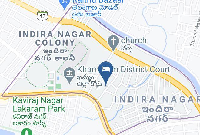 Khammam Urban - Hotel Ista Prime Maps