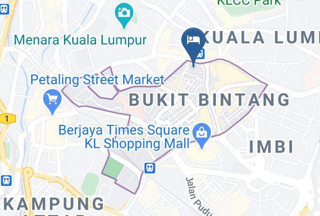 Kuala Lumpur - Hotel Istana Kuala Lumpur City Centre Maps