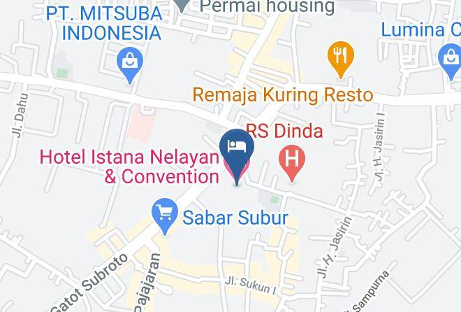 Kota Tangerang - Hotel Istana Nelayan & Convention Maps