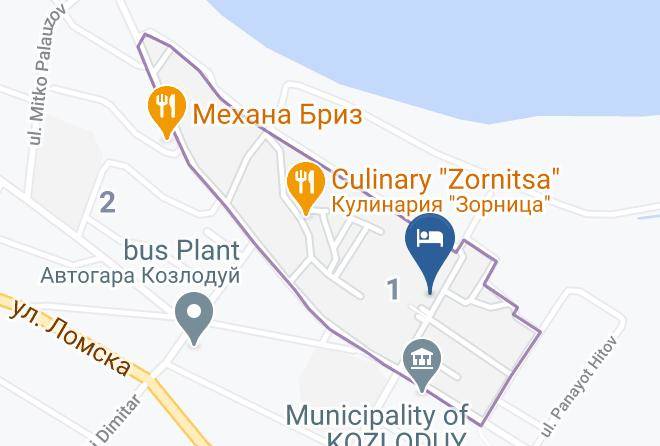 Kozloduy - Hotel Istar Maps