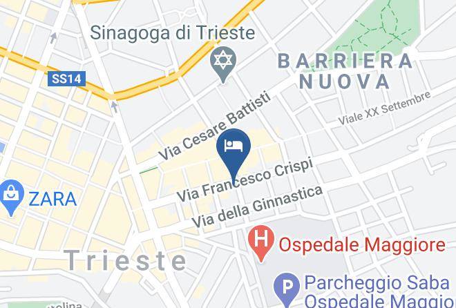 Trieste - Hotel Istria Trieste Maps