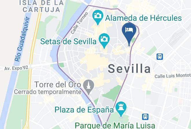 Seville - Hotel Itaca Artemisa Maps