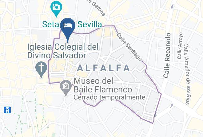 Seville - Hotel Itaca Sevilla Maps