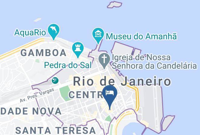 Rio De Janeiro Centro - Hotel Itajuba Maps
