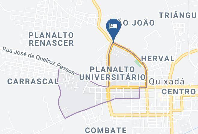 Quixada - Hotel Itajuba Maps
