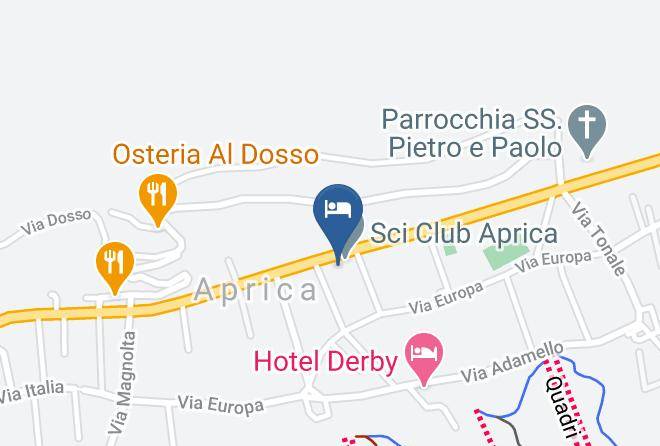 Sondrio - Hotel Italia Aprica Maps