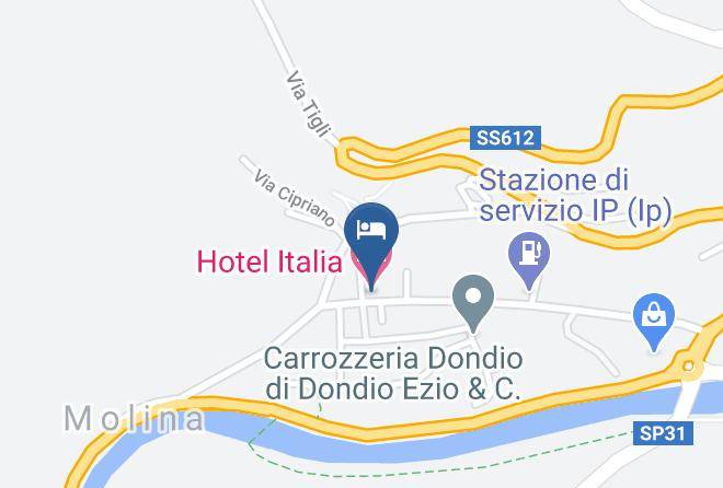 Trento - Hotel Italia Maps