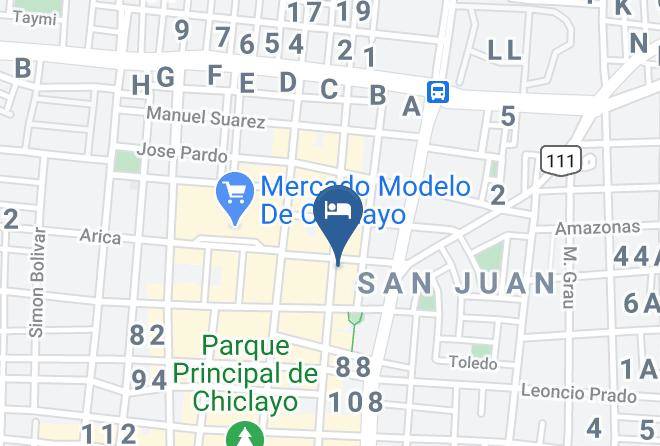 Chiclayo - Hotel Italia Maps