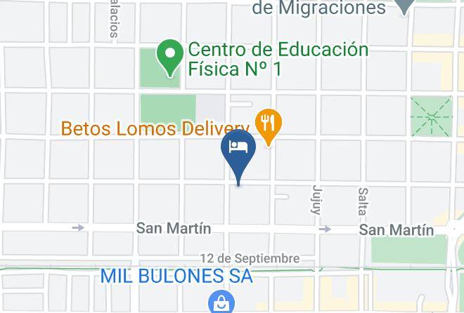 Confluencia - Hotel Italia Maps