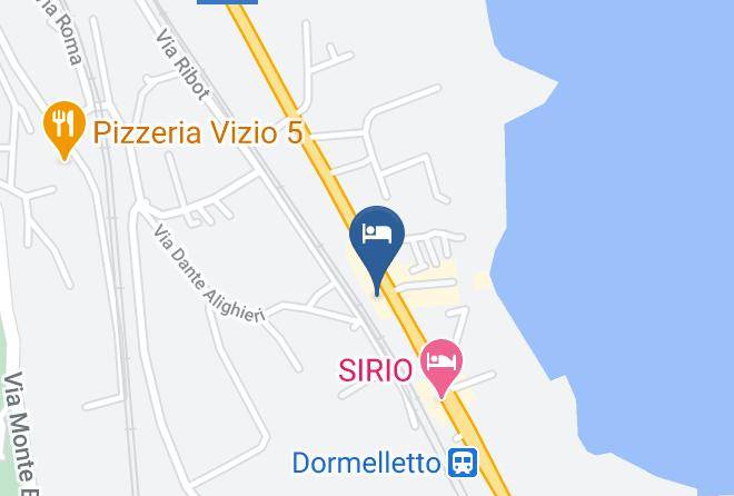 Novara - Hotel Italia Dormelletto Maps