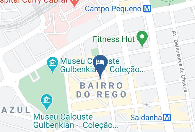 Lisbon - Hotel Italia Maps