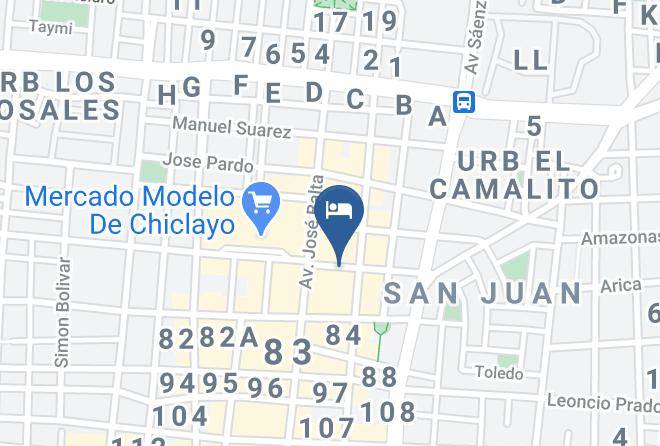 Chiclayo - Hotel Italia I Maps