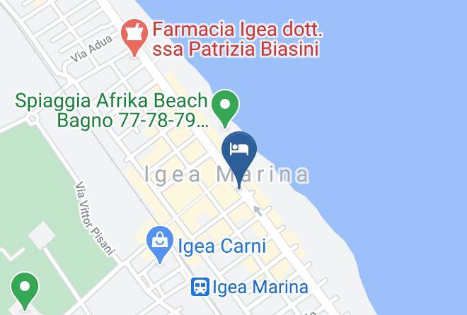 Rimini - Hotel Italia Maps