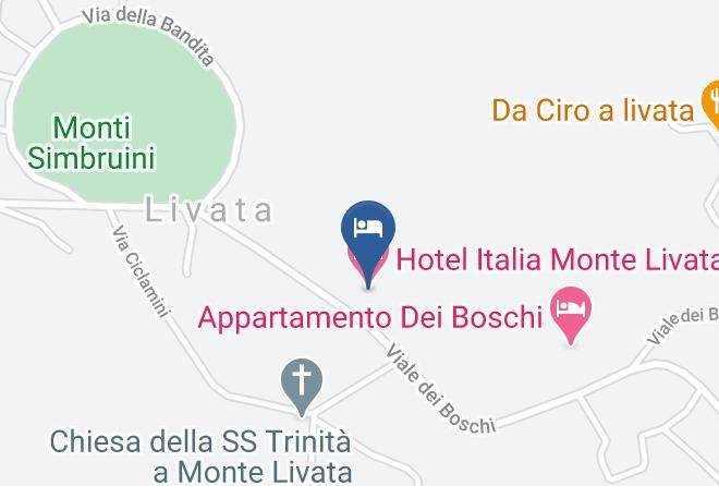 Rome - Hotel Italia Monte Livata Maps