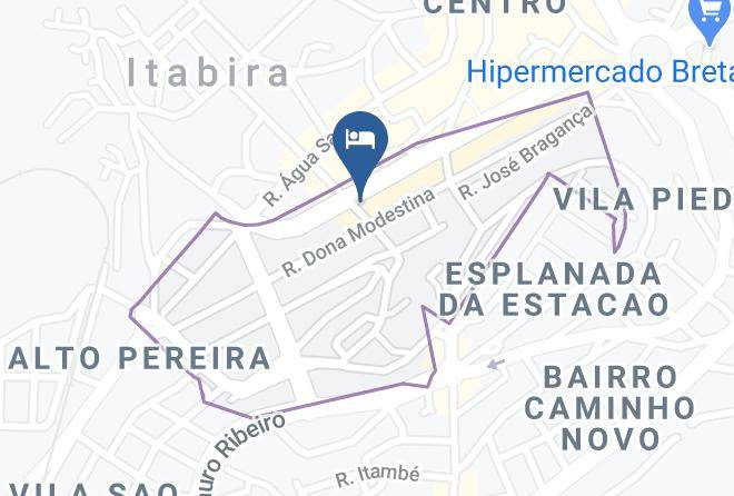 Itabira - Hotel Italia Maps