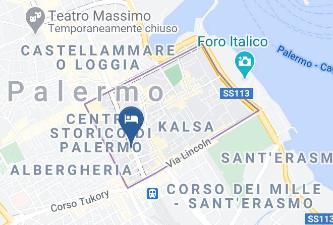 Palermo - Hotel Italia Maps