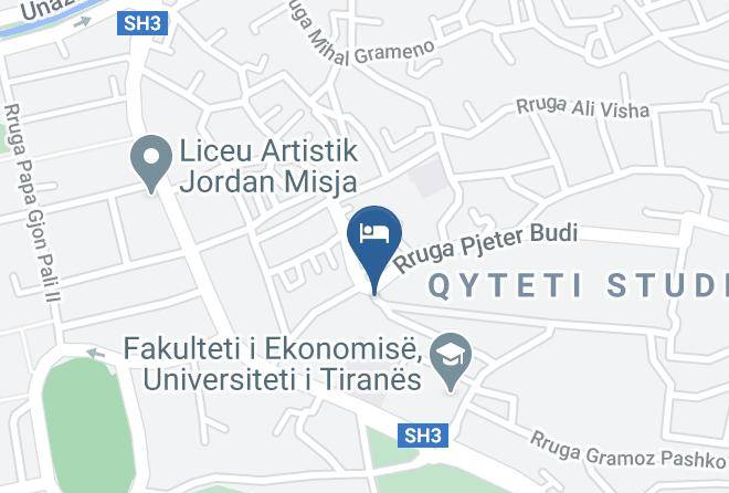 Tirana - Hotel Italia Maps