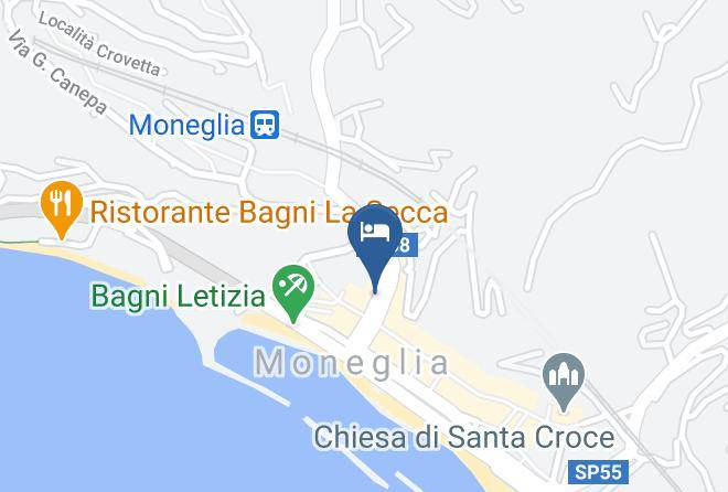 Genoa - Hotel Italia Maps