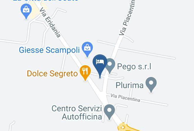 Rovigo - Hotel Italia Via Eridania Occhiobello Ro Maps