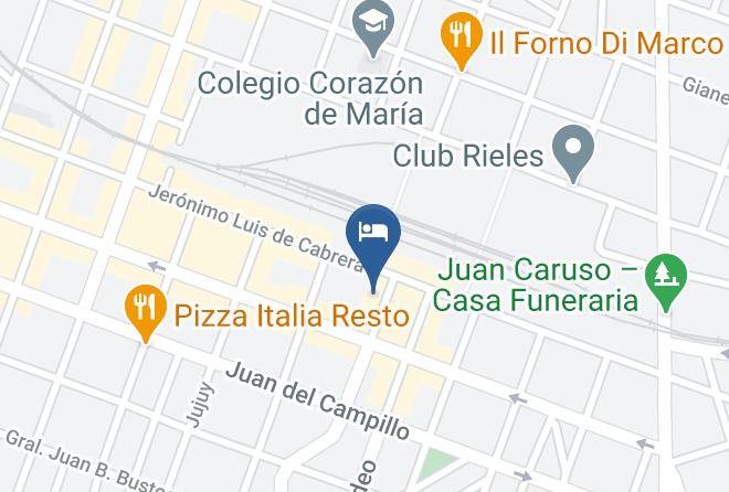 Cordoba - Hotel Italiano Maps