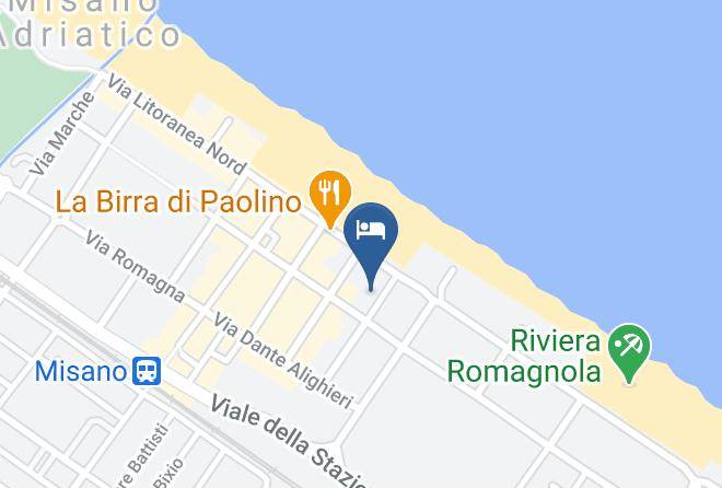 Rimini - Hotel Italy Misano Maps