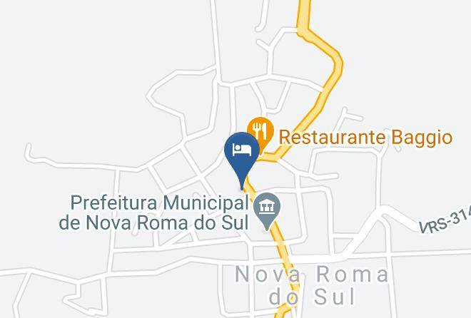 Nova Roma Do Sul - Hotel Itamarana Maps