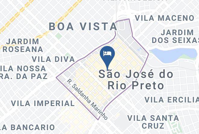 Sao Jose Do Rio Preto - Hotel Itamarati Maps