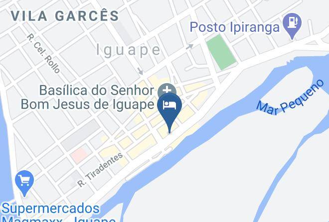 Iguape - Hotel Itamiaru Maps