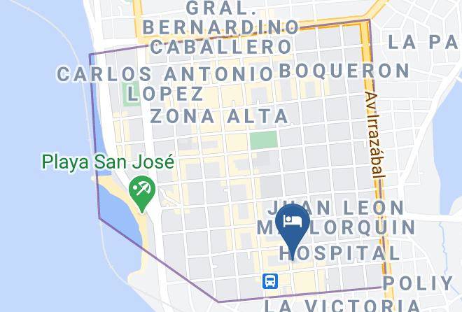 Encarnacion - Hotel Itapua Maps