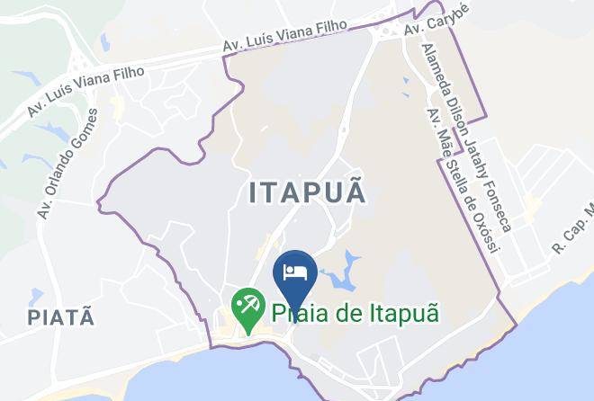 Salvador - Hotel Itapua Palace Maps