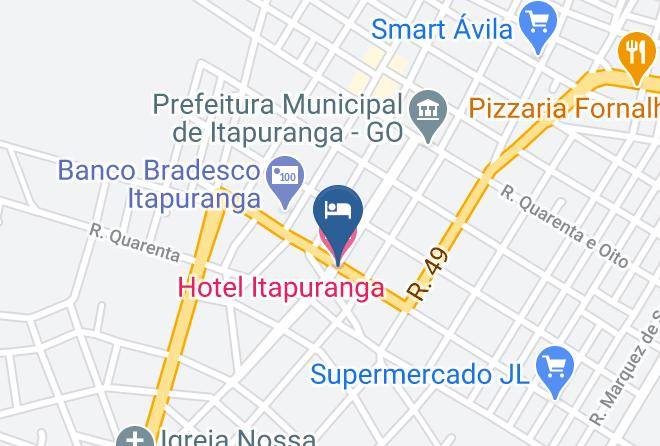 Hotel Itapuranga Map