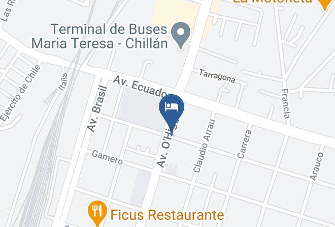 Diguillin - Hotel Itata Maps