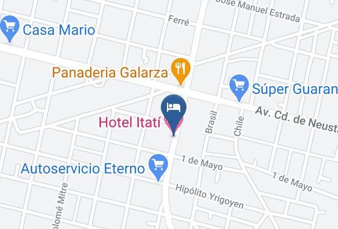 Goya - Hotel Itati Maps