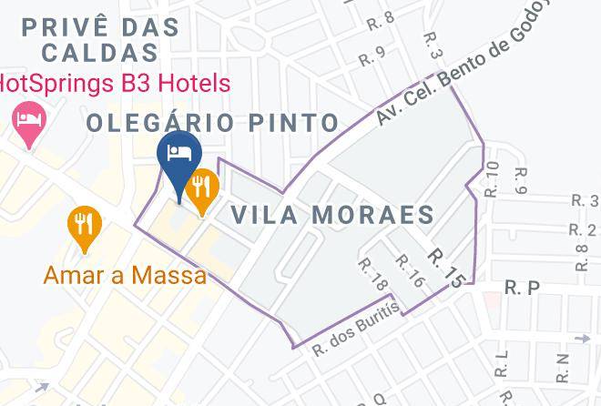 Caldas Novas - Hotel Itatiaia Das Thermas Maps