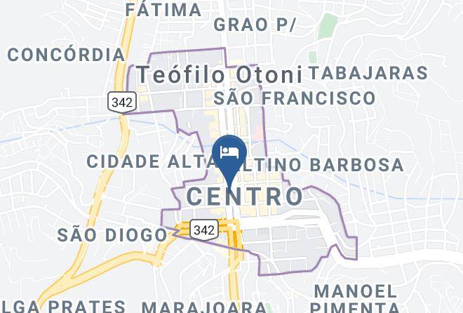 Teofilo Otoni - Hotel Itatiaia Maps