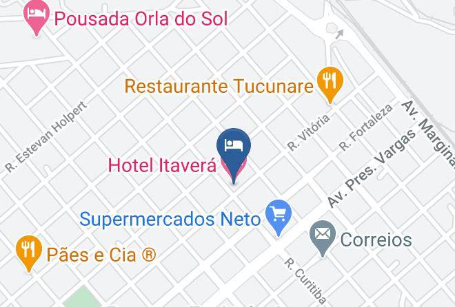 Presidente Epitacio - Hotel Itavera Maps