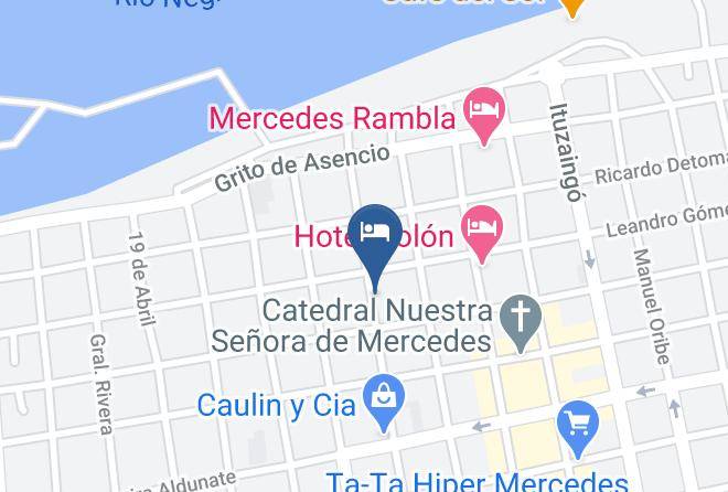 Mercedes - Hotel Ito Maps