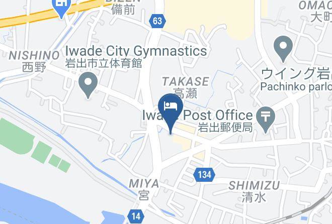 Iwade City - Hotel Itoh Maps