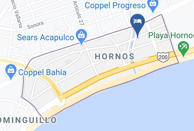 Acapulco De Juarez - Hotel Itto Maps