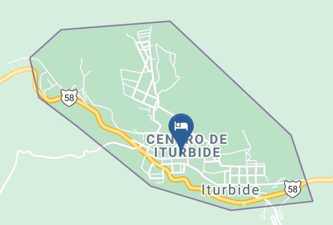 Iturbide - Hotel Iturbide Maps
