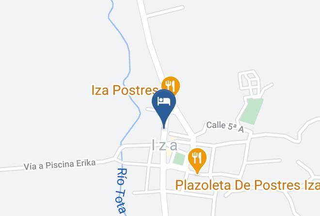 Hotel Itzamana Map