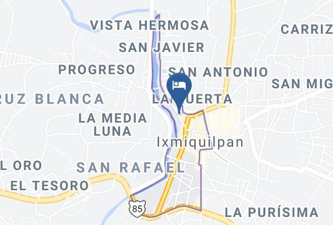 Ixmiquilpan - Hotel Itzmiquilpan Maps