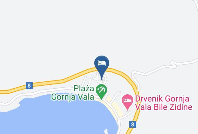 Gradac - Hotel Ivando Maps