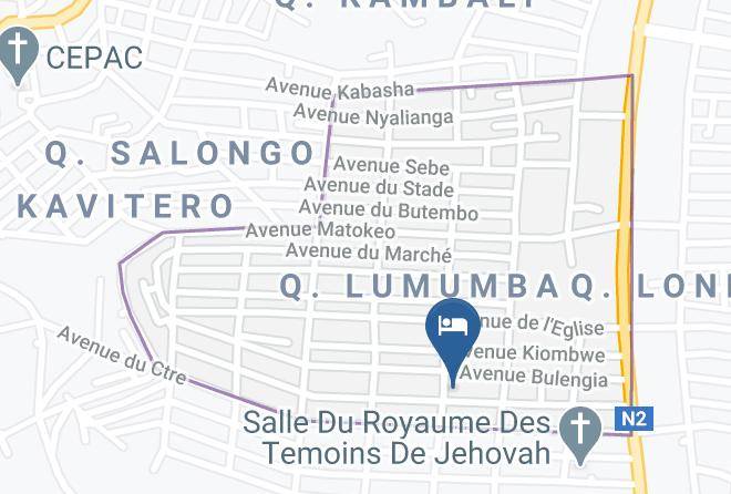 Lubero - Hotel Ivatsiro Maps