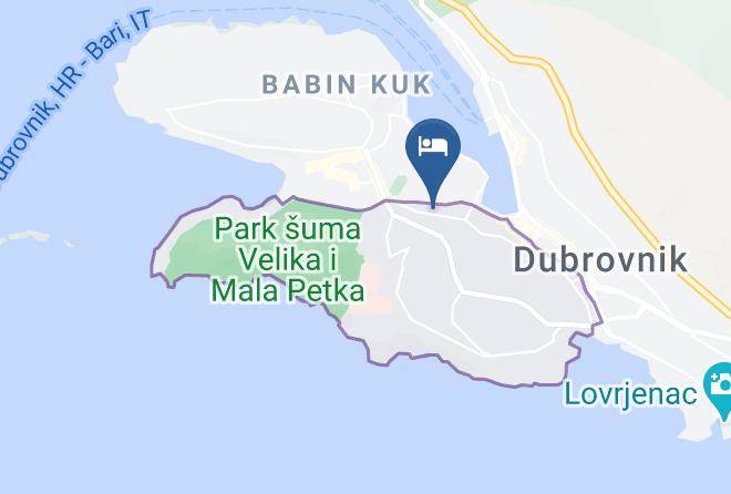 Dubrovnik - Hotel Ivka Dubrovnik Maps
